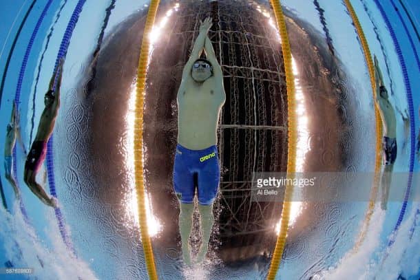 on Day 4 of the Rio 2016 Olympic Games at the Olympic Aquatics Stadium on August 9, 2016 in Rio de Janeiro, Brazil. Credits: Getty Images