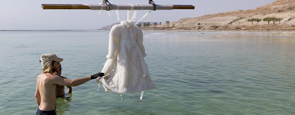 Dress Submerged In The Dead Sea For Three Months_Image 0