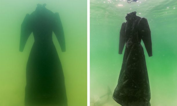 Dress Submerged In The Dead Sea For Three Months_Image 1