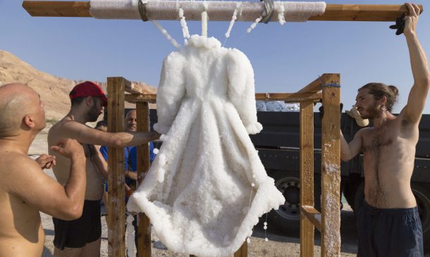 Dress Submerged In The Dead Sea For Three Months_Image 6