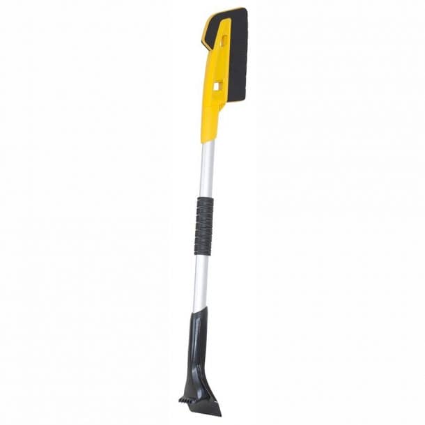 Snow Scraper with Brush Extendable Snow Car Scraper and Brush 360 Degree Rotation Scratch-Free Snow Removal Broom Snow Remover Boxgear 49 Extendable Car Snow Brush with Squeegee and Ice Scraper 