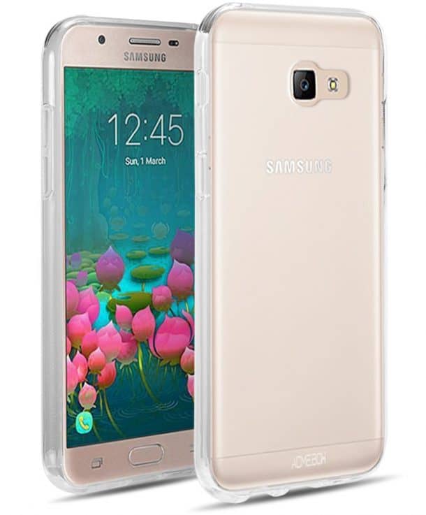 Galaxy On5 2016 Case, Galaxy J5 Prime Case, ACME.BOX [Anti-Shock] TPU Gel Rubber Slim Thin Flexible Soft Silicone Protective Case for Samsung J5 Prime / Galaxy On5 2016 G570 - Clear