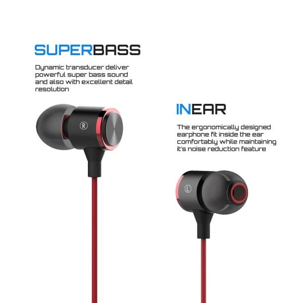 E181 Premium Earbuds Stereo Headphones and Noise Isolating
