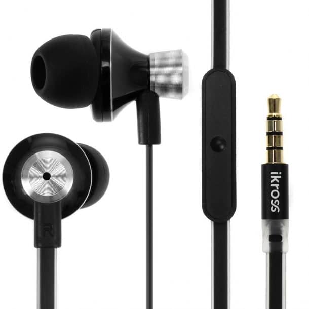 iKross In-Ear 3.5mm Noise-Isolation Stereo Earbuds