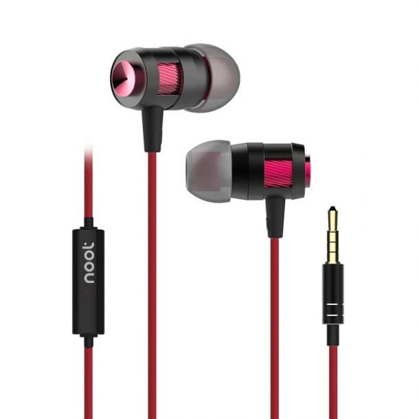 Earphones With Microphone E586 Premium Earbuds Noise Isolating 