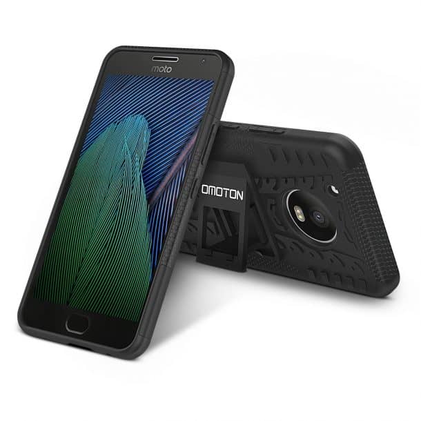 Omoton Case For Motorola Moto G5 Plus