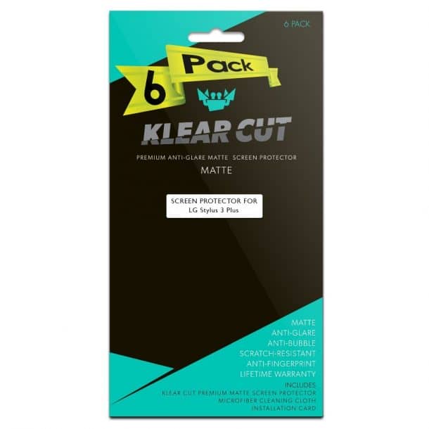 Klear Cut LG Stylo 3 Plus Screen Protector
