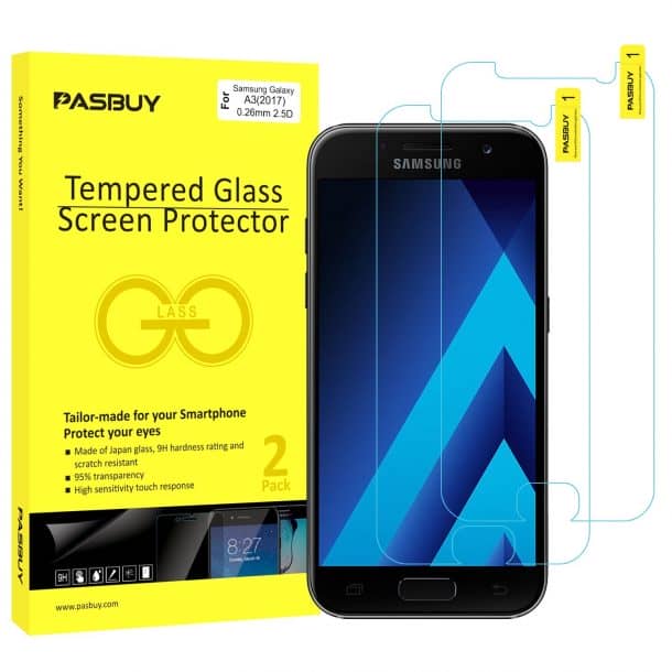 Pasbuy Samsung Galaxy A3 2017 Screen Protector 