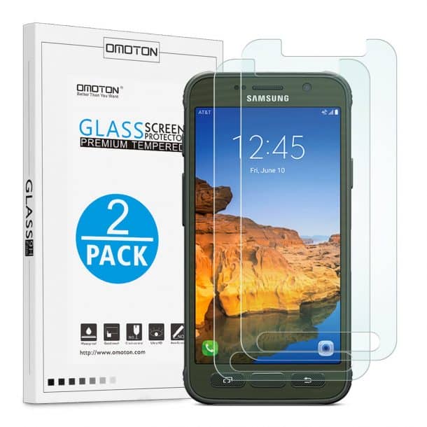Omoton Samsung Galaxy S7 Active Screen Protector 