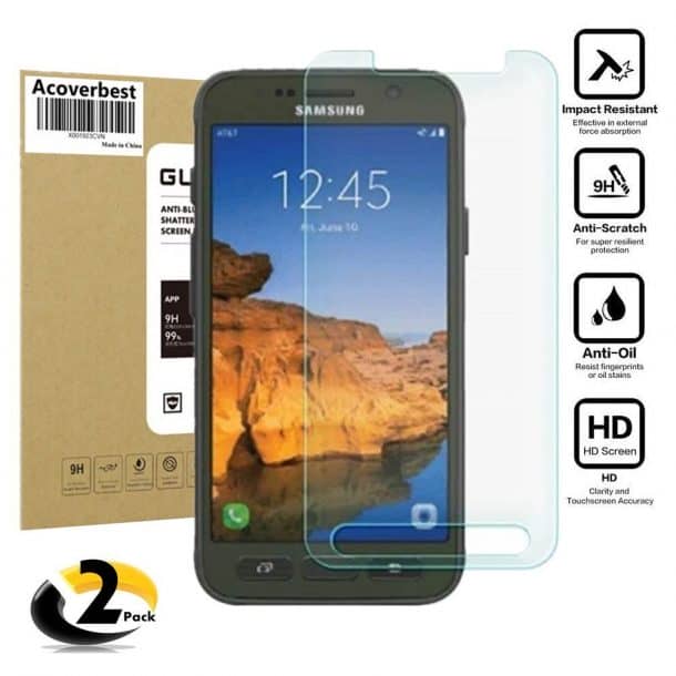 Acoverbest Samsung Galaxy S7 Active Screen Protector
