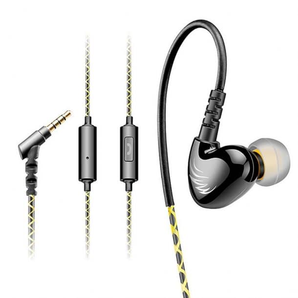 Dislot Wired Earphones In-ear Headphones w/Mic earphones for Oppo F3