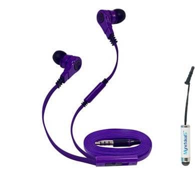 Super Bass 3.5mm Stereo Headset Earphones with Microphone & Volume 