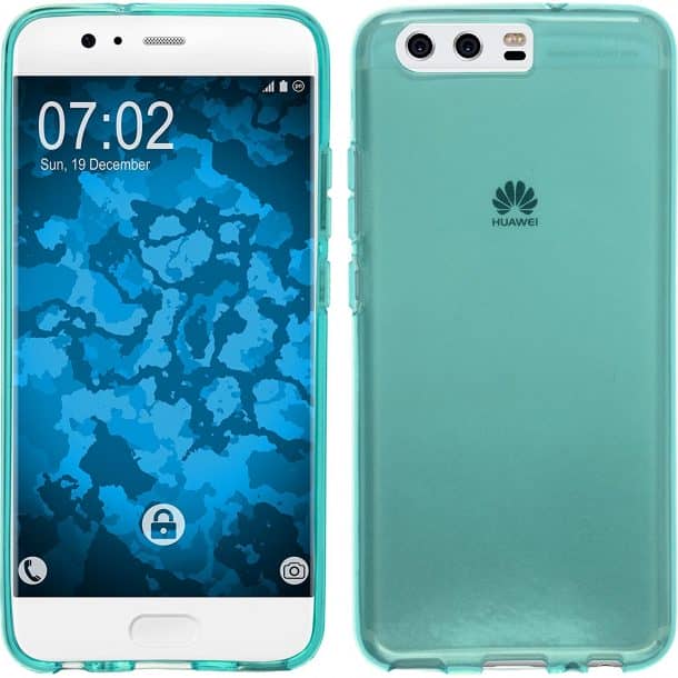 Testsieger reboon Hülle für Huawei Honor V9 Play Tasche Cover Case Bumper Blau 