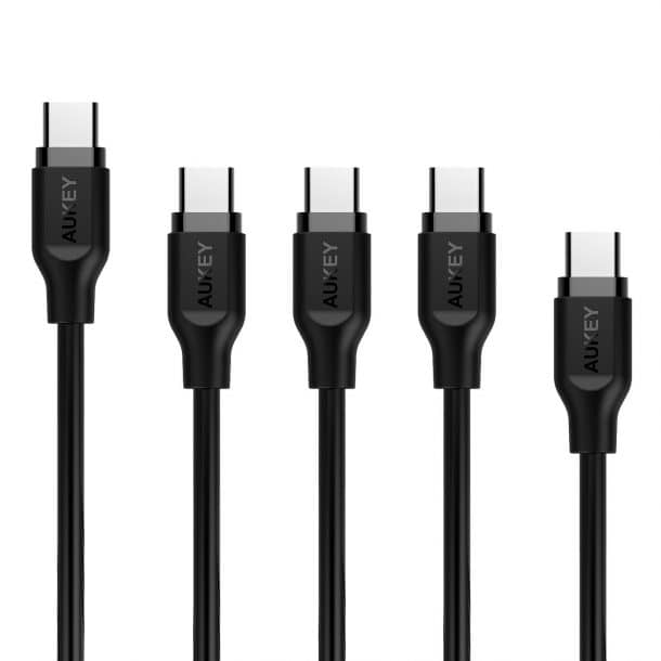 AUKEY USB-C Cable, Type-C to USB 3.0 Charging Cables for Samsung Galaxy Note 8