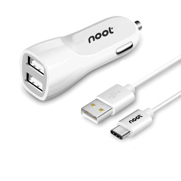 USB Type C Car Charger, Noot Products 3.3ft USB-C to A Charging Cables for Xiaomi Mi Max 2