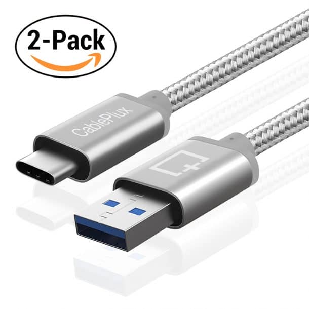 USB Type C Cable, CablePlux USB-C to USB 3.0 Braided Cord Charging Cables for Xiaomi Mi Max 2