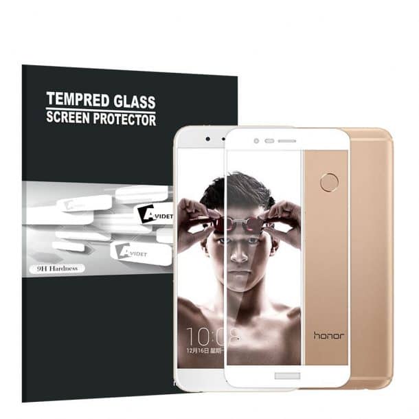 AVIDET Full Coverage Glass Screen Protector for Huawei Honor View 10 