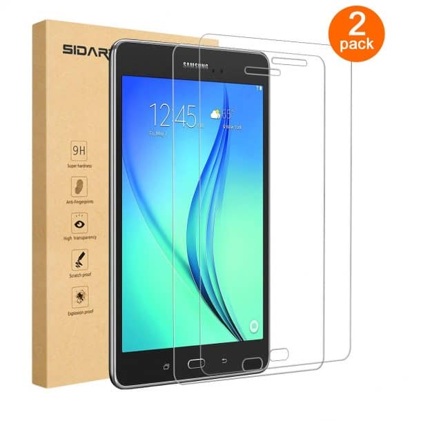 2 X Tempered Glass Screen Protector for Samsung Galaxy Tab A 8.0 SM-P355N P355K