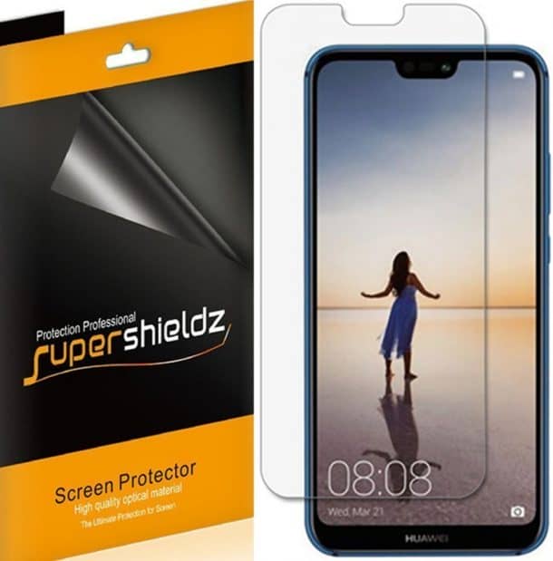 Supershieldz High Definition Clear Shield Screen Protector for Huawei P20 Lite 