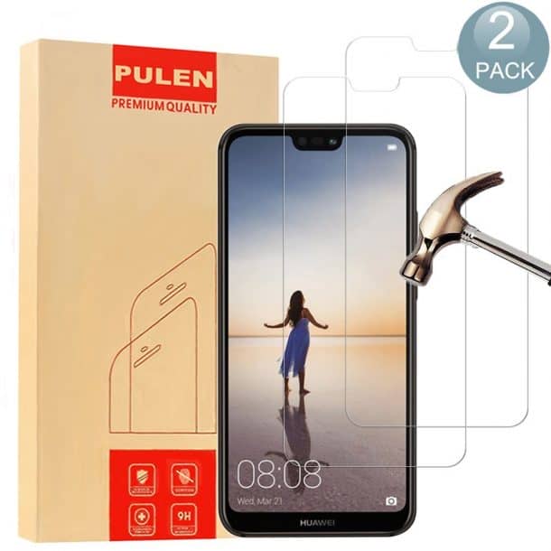 PULEN Tempered Glass Screen Protectors for Huawei P20 Lite 