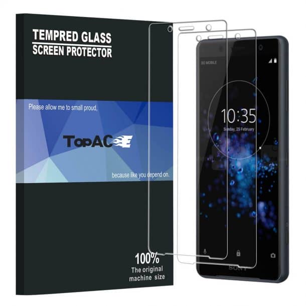 TopACE Tempered Glass Screen Protectors for Sony Xperia XZ2 Compact