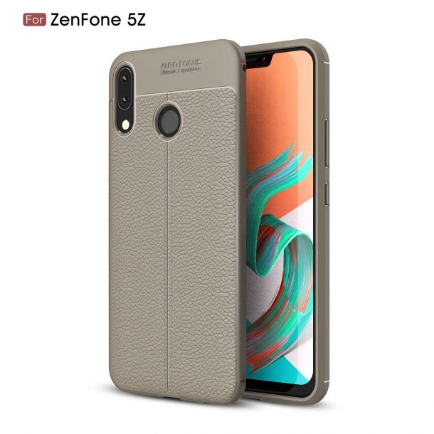 SsHhUu Soft TPU PU Leather Case for Asus Zenfone 5z ZS620KL