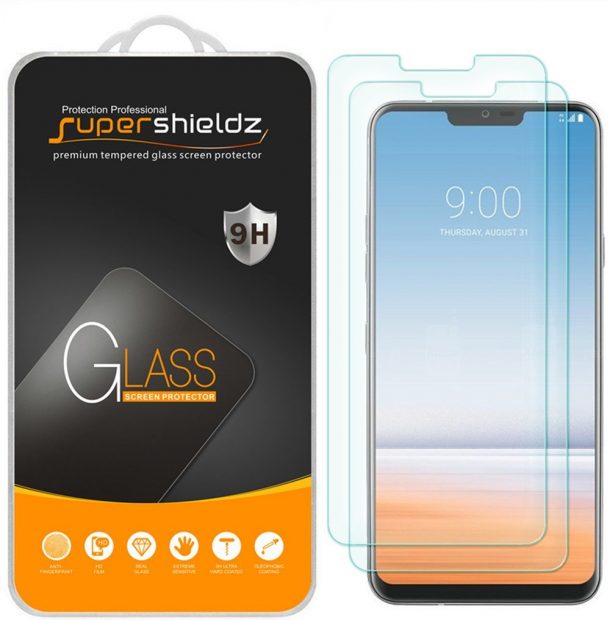 Supershieldz Tempered Glass Screen Protectors for LG G7 ThinQ