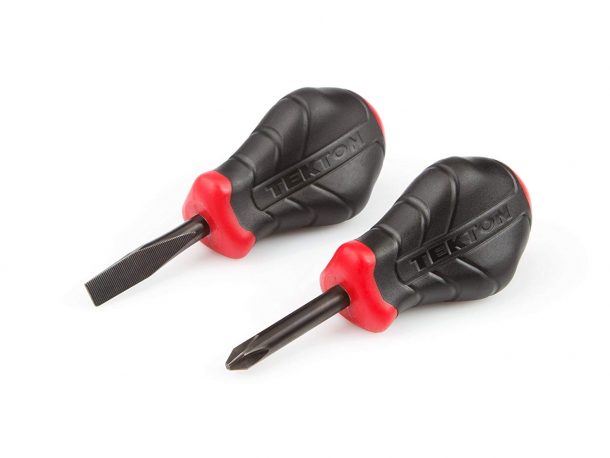 TEKTON 26751 Slotted and Phillips Stubby Screwdriver
