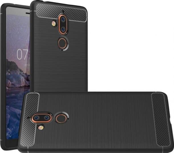 Yiakeng Shockproof Silicone Cases for Nokia 7 Plus 