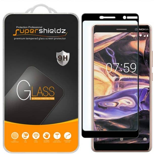Synvy Privacy Screen Protector Film for Nokia 7 Plus Anti Spy Protective Protectors Not Tempered Glass