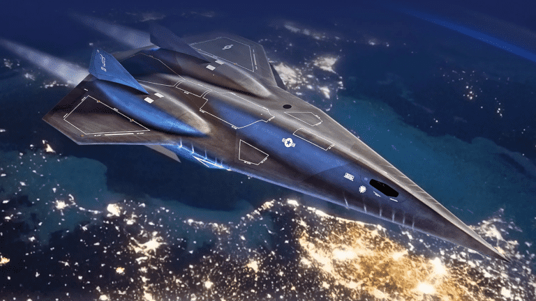 WATCH Lockheed Shows Off The Dark Star Concept From Top Gun