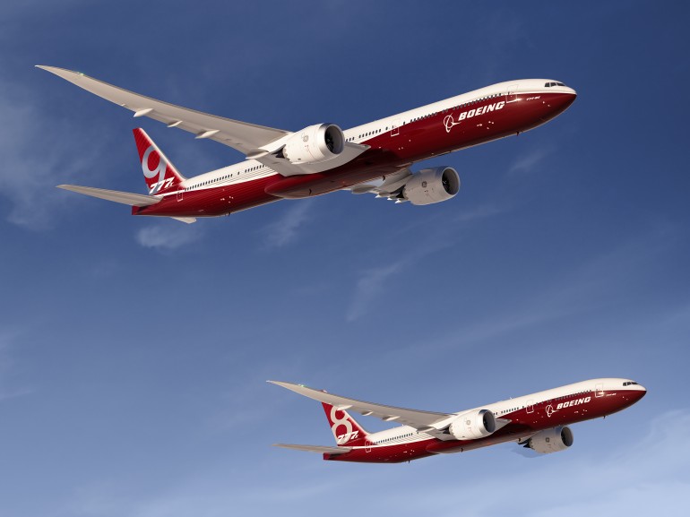 Boeing has launched its new 777X, 777-8X and 777-9X aircraft