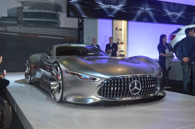 Mercedes shows the AMG Vision Gran Turismo at the 2013 LA Auto Show