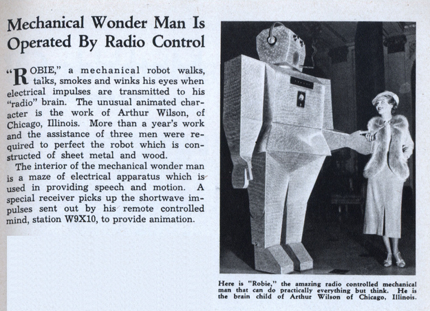 From 1936. Why did all these idiots make their robots bigger than us?