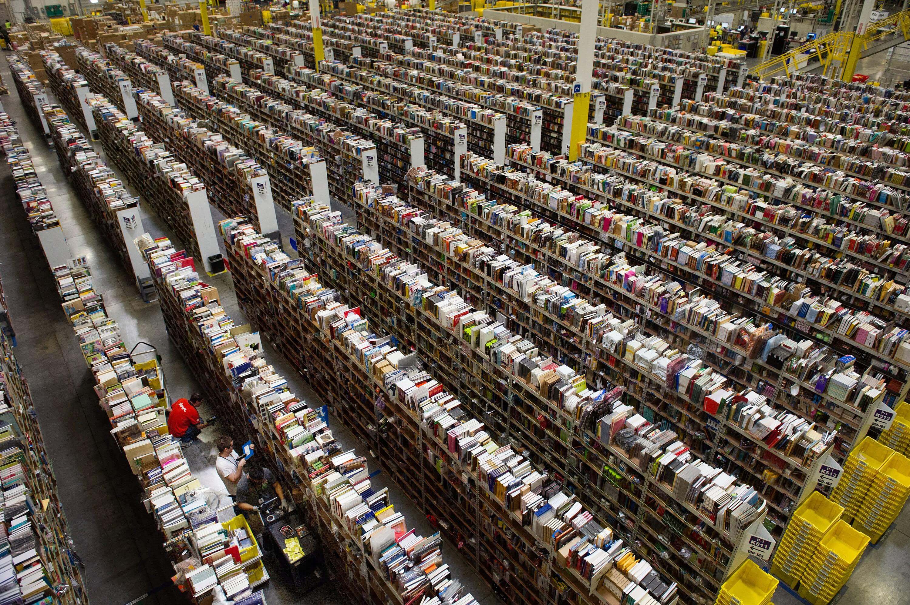 Inside An Amazon Warehouse