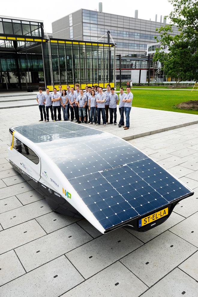 Family Solar Car Stella Runs Completely On Solar Energy