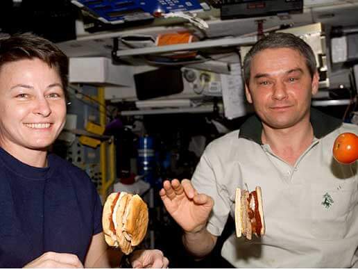 Food in space