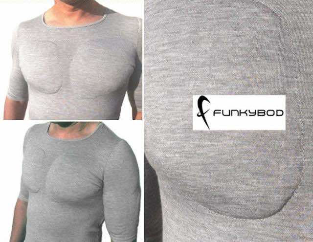 Say Goodbye to Exercise - $50 Fake Muscle Undershirt 2