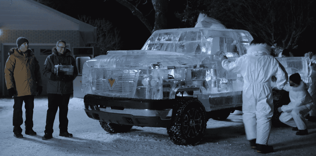 Canadian Company Makes A Truck Completely Out of Ice