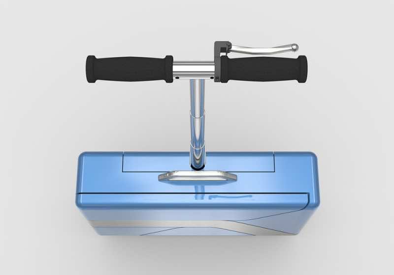 This Amazing Briefcase Transforms Into An Electric Scooter