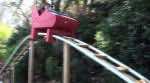 Amazing Dad Builds A Roller Coaster For His Son In Backyard