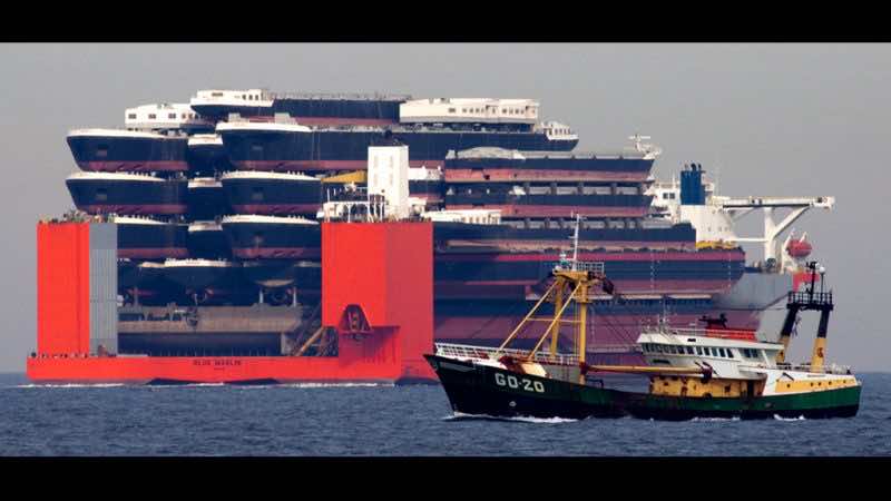 Blue Marlin Is A Gigantic Ship That Can Carry Up To 22 Other