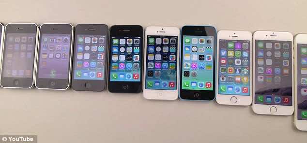 Drop Test – iPhone 2g to iPhone 6 Plus8