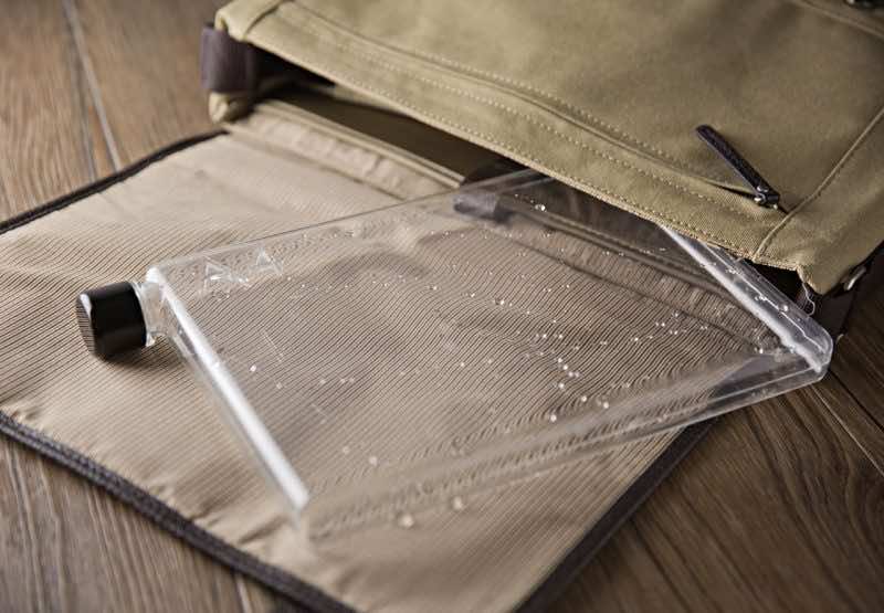 Why Is A Water Bottle Round? Flat Water Bottles Are Now Here