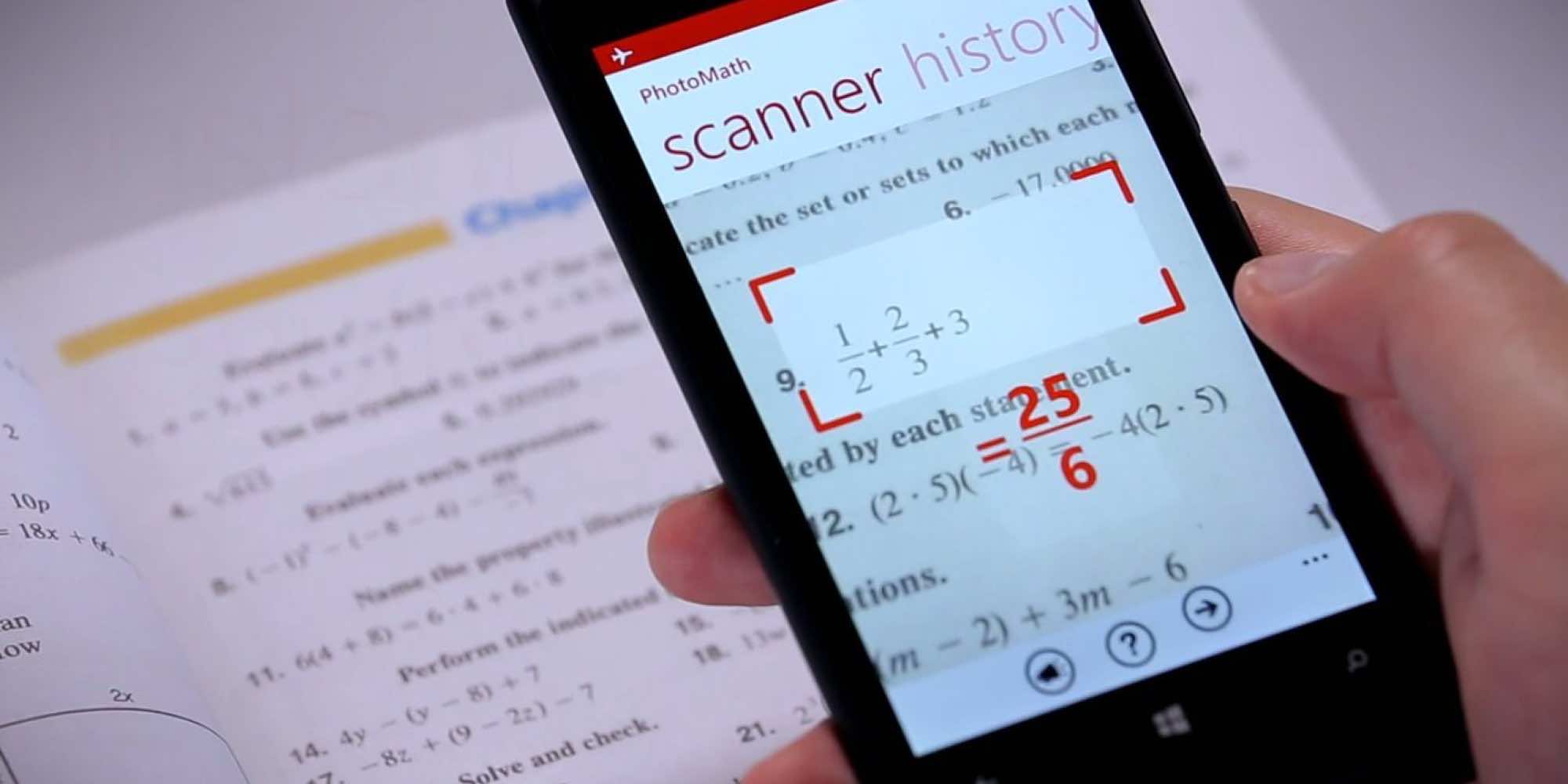 PhotoMath – An App to Do your Math Homework5