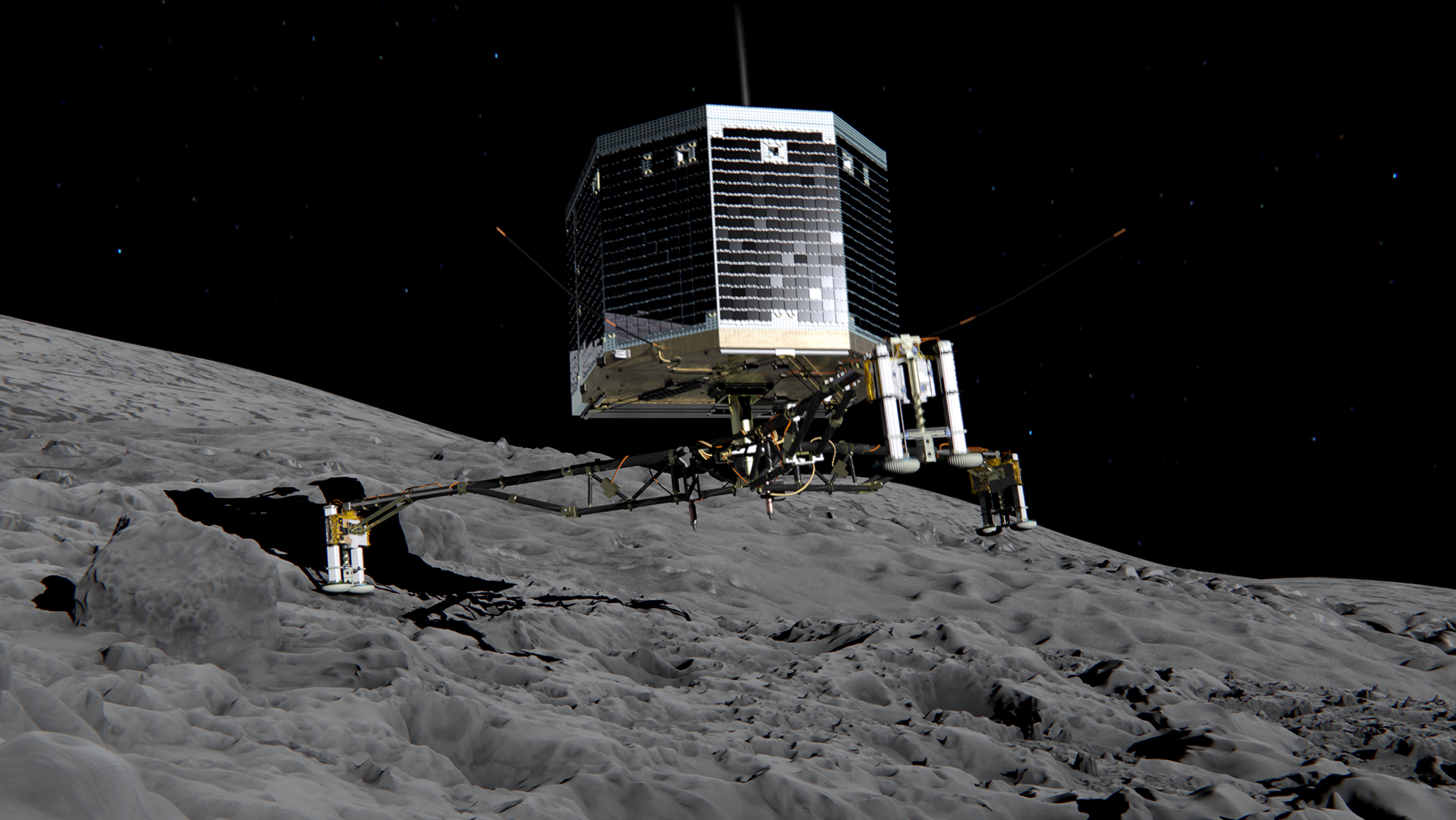 First Successful Landing on Comet4