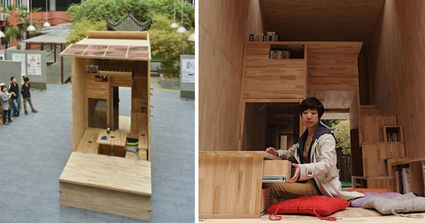 Chinese Students Design The Most Spacious Tiny House Ever