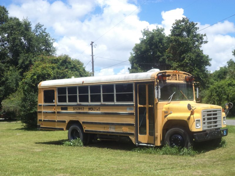 Couple Buys An Old School Bus At Auction. What They Turned I