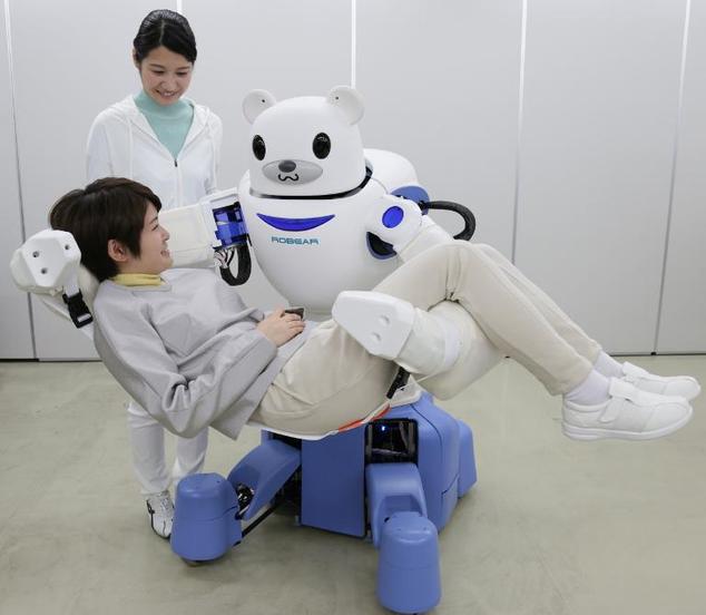 Robear – The Cute Robot That Can Lift Patients2