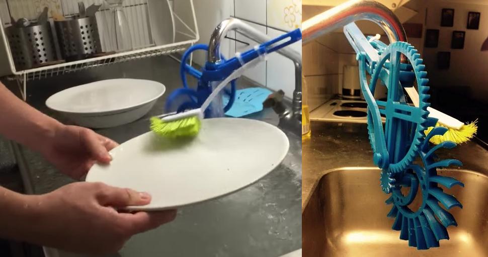 3D Printed Dishwasher by Swedish Student